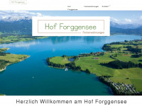hof-forggensee.de Webseite Vorschau