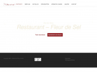 restaurant-fleurdesel.de Webseite Vorschau