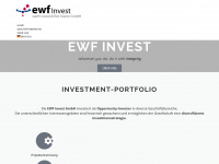 ewf-invest.com Webseite Vorschau