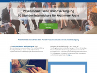 psychosomatische-grundversorgung-kurs.de Webseite Vorschau