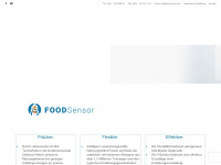 food-sensor.de Webseite Vorschau