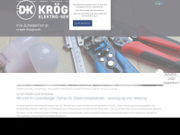 kroeger-elektro.de Webseite Vorschau