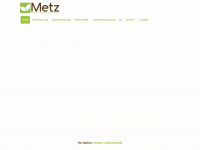 metz-galabau.de Webseite Vorschau