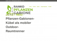 pflanzen-gabione.de Webseite Vorschau