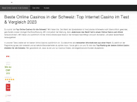 bestecasinos.ch Webseite Vorschau
