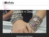 juwelier-infinity.at Webseite Vorschau
