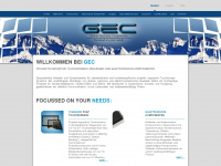 gec-tec.com Webseite Vorschau