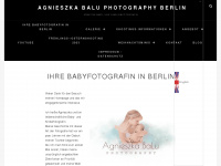 agnieszka-photography.de Webseite Vorschau