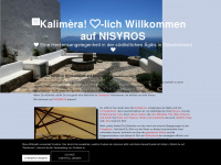 nisyros-island.com Webseite Vorschau