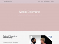 nicolediekmann.com Webseite Vorschau