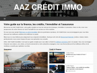 aaz-credit-immobilier.com Webseite Vorschau