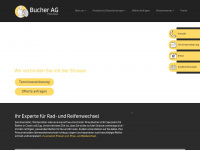 pneubucher.ch Webseite Vorschau