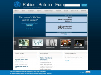 who-rabies-bulletin.org Webseite Vorschau