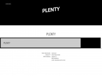 plenty.de Webseite Vorschau