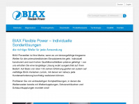 biax-flexwellen.de Webseite Vorschau