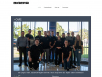 bigefa.de Webseite Vorschau