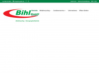 bihl-gmbh.de Webseite Vorschau