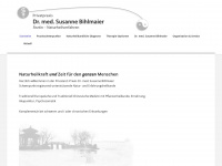 bihlmaier-tcm.de Webseite Vorschau