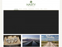 hartyoysters.com Webseite Vorschau