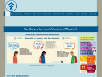 kinderschutzbund-wedel.de Webseite Vorschau