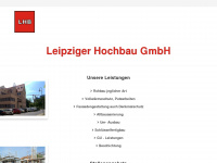 leipziger-hochbau.de Webseite Vorschau