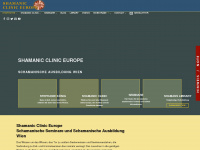 shamanic-clinic-europe.com Webseite Vorschau