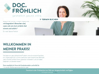 docfroehlich.com Webseite Vorschau
