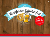 bielefelder-oktoberfest.de Webseite Vorschau