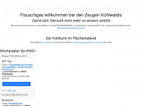 zeugen-kuehlwaldis.org Webseite Vorschau