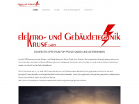 kruse-elektrotechnik.de Webseite Vorschau