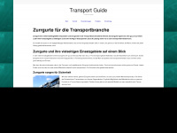 transport-guide.com Webseite Vorschau