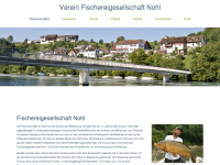 fischerei-nohl.ch Webseite Vorschau