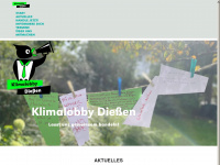 klimalobby.org Webseite Vorschau