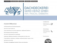 dachdeckerei-heinz-gmbh.de Webseite Vorschau