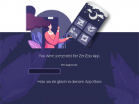 zenzao.app Webseite Vorschau