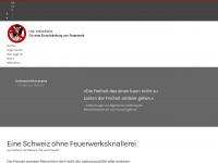 feuerwerksinitiative.ch Webseite Vorschau