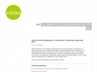 inartes.ch Webseite Vorschau