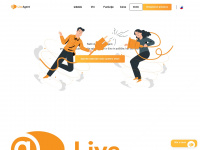 liveagent.si Webseite Vorschau