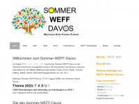 weff.ch Webseite Vorschau
