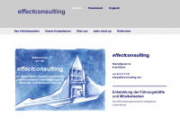 effectconsulting.com Webseite Vorschau
