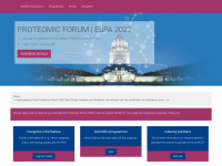 proteomic-forum.com Webseite Vorschau