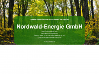 nordwald-energie.at Webseite Vorschau