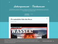 leitungswasser-trinkwasser.blogspot.com Webseite Vorschau