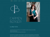 carmenberger.ch Webseite Vorschau