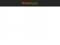 sharewerk.net Webseite Vorschau