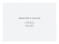 Senatorsadvice.com