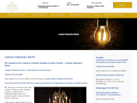 lampen-reparatur-berlin.de Webseite Vorschau