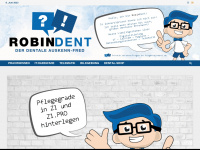 robindent.de Webseite Vorschau