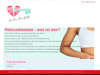 rektusdiastase.info Webseite Vorschau