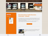 quitzk-busreisen.de Webseite Vorschau